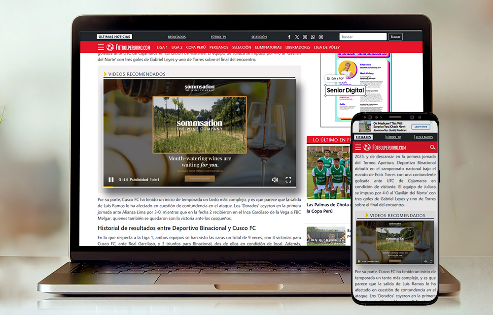 Ejemplo de Publicidad videos